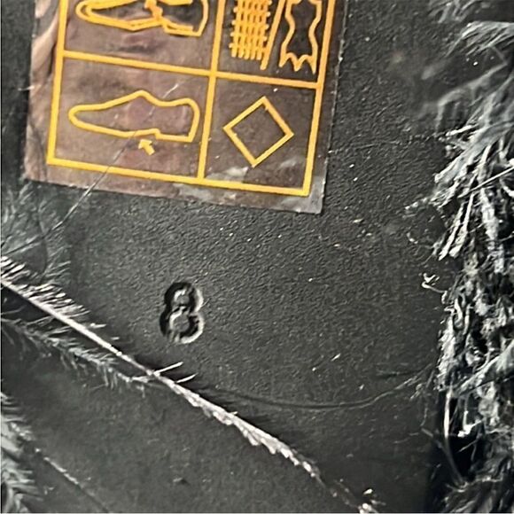 Jeffrey Campbell Free People Daisy Black Heel Feathers US 8 - Picture 7 of 7